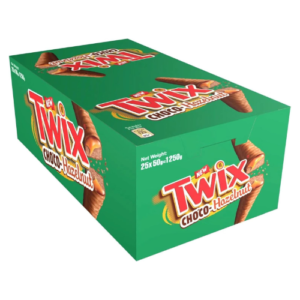 TWIX Twin Chocolate Hazelnut 50gx24pcs